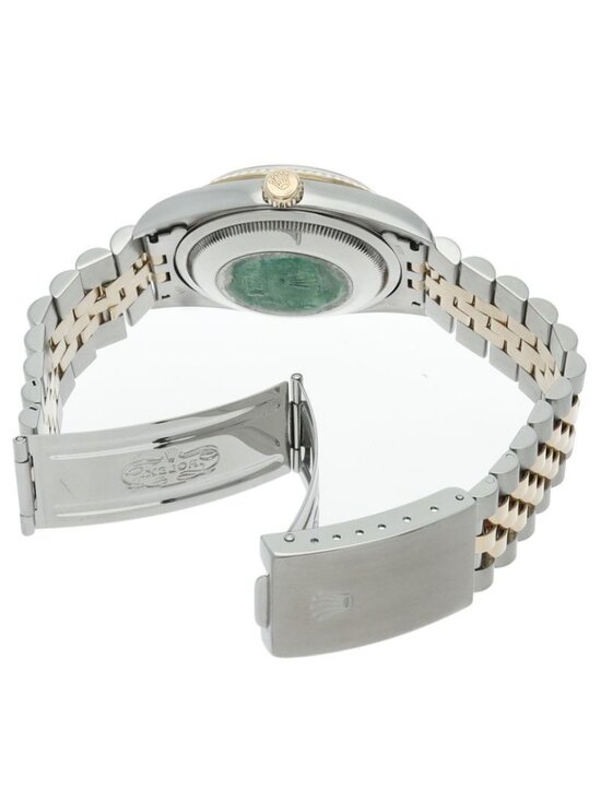 Rolex Datejust Watch 18k Yellow Gold SS Chien Color Polished display picture 2